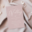 Search for dusty pink invitations Elegant