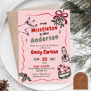 Search for martinis and mistletoe For her