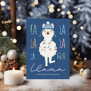 Search for fleece navidad christmas cards Llama