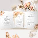 Search for peach and ivory wedding invitations Watercolor floral