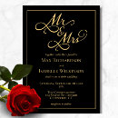Search for mr and mrs wedding invitations Minimalist