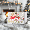 Search for modern calligraphy christmas cards Gold