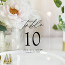 Search for acrylic table cards Modern