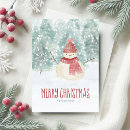 Search for watercolor snowman christmas cards Winter