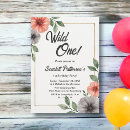 Search for summer 1st birthday invitations Elegant