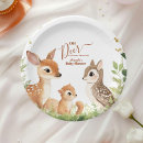 Search for branch paper plates Watercolor greenery