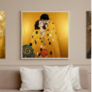 Search for art nouveau couple posters Kiss