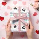 Search for paws wrapping paper Cute