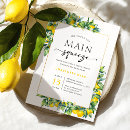 Search for main squeeze bridal shower invitations Yellow