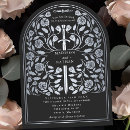Search for silver wedding invitations Flowers