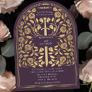 Search for eggplant invitations Elegant
