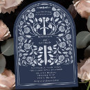 Search for royal blue and silver invitations Flowers