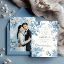 Search for french style wedding invitations Vintage floral
