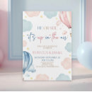Search for watercolor gender reveal invitations Pink blue