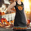 Search for fun halloween aprons Whimsical