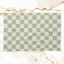 Search for green gingham tea towels Retro