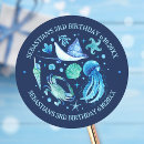 Search for stingray stickers Under the sea