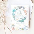 Search for shark party invitations Whale