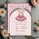 Search for ballet baby girl shower invitations Pink
