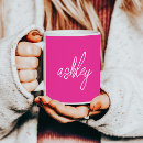 Search for hot pink mugs Typography
