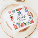 Search for strawberry napkins Berry first