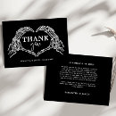 Search for spooky thank you cards Hallowedding