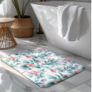 Search for pink flamingo bath mats Tropical