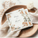 Search for peach wedding napkins Burnt orange