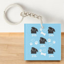 Search for small dog key rings For her
