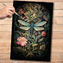 Search for vintage decoupage tissue paper Flowers