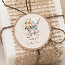 Search for baby carriage shower stickers Stroller