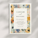Search for vibrant wedding invitations Floral