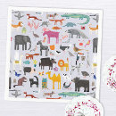 Search for animal napkins Gender neutral
