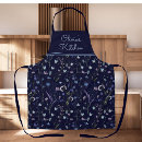 Search for purple flower pattern aprons Pretty