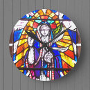 Search for stained glass window clocks Christianity