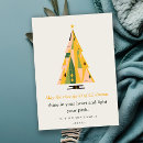 Search for geometric tree christmas cards Vintage