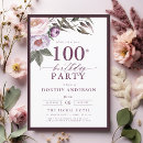 Search for plum birthday invitations Surprise