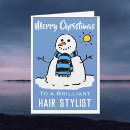 Search for hair stylist christmas cards Hairdresser