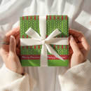 Search for vintage xmas wrapping paper Red and green