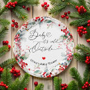 Search for winter baby shower plates Snowflakes