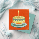 Search for vintage cake birthday cards Stylish
