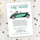Search for vintage car birthday invitations For him