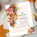 Search for vintage thanksgiving invitations Dinner party