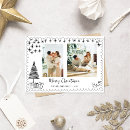 Search for doodle christmas cards Black and white