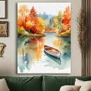 Search for autumn lake art Peaceful