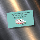 Search for emergency medical services business cards Ambulance