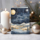Search for blue sky christmas cards Star