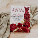 Search for red and gold invitations Flowers