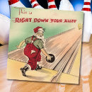 Search for bowling christmas cards Santa claus