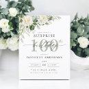 Search for surprise 100th birthday invitations 80th